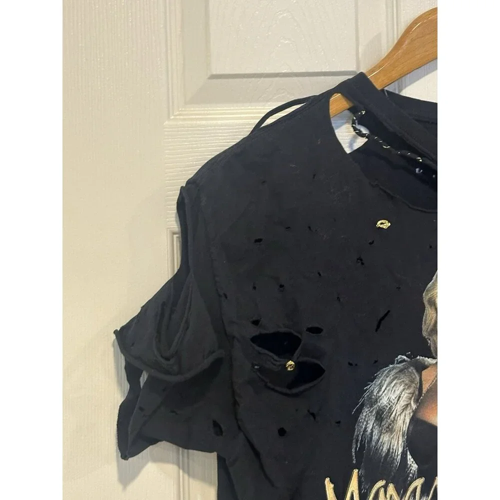 The Royalty Tour Mjb‎ & Nas Custom T Shirt Size XL